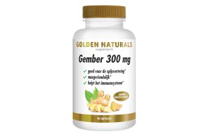 Golden Naturals Gember 300 mg