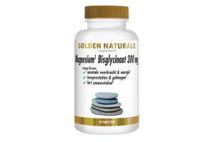 Golden Naturals Magnesium Bisglycinaat 300mg Vegan