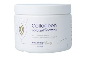 Vitakruid Collageen Solugel Matcha poeder