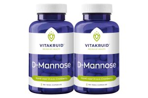 Vitakruid D-Mannose 500 vegacapsules voordeelverpakking