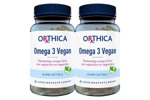 Orthica Omega 3 Vegan softgels