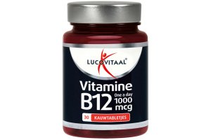 Lucovitaal Vitamine B12 1000mcg kauwtabletten voordeelverpakking