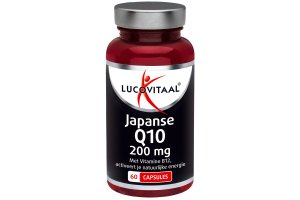 Lucovitaal Japanse Q10 200mg capsules voordeelverpakking