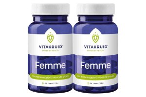 Vitakruid Femme Hormoonsupport 60 tabletten