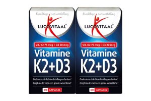 Lucovitaal Vitamine K2 + D3 capsules