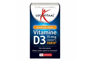 Lucovitaal Vitamine D3 75mcg Forte capsules