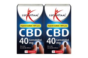 Lucovitaal CBD 40 mg capsules voordeelverpakking