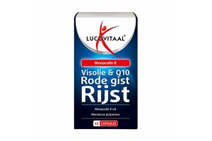 Lucovitaal Rode Gist Rijst met Visolie en Q10