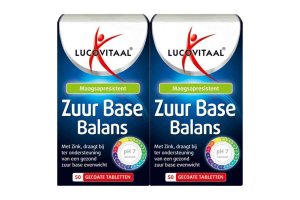 Lucovitaal Zuur Base Zink Tabletten