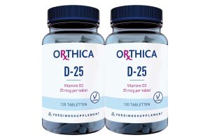 Orthica D-25 vitamine D 25 mcg