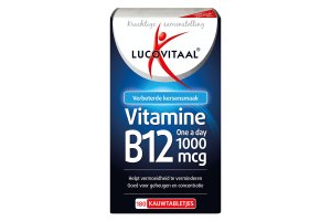 Lucovitaal Vitamine B12 1000mcg kauwtabletten