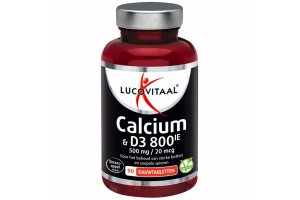 Lucovitaal Calcium 500mg + D3 20 mcg Kauwtabletten
