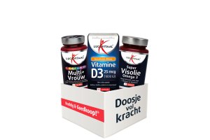 Lucovitaal Voordeelbox Vrouw 50+ 3 stuks