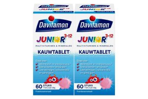 Davitamon Junior 3+ Kauwvitamines Framboos