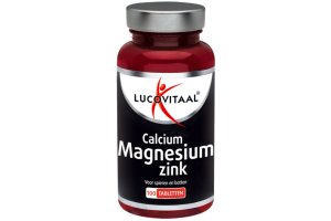 Lucovitaal Calcium Magnesium Zink 3x100 tabletten voordeelverpakking