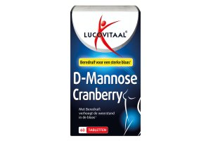 Lucovitaal D-Mannose Cranberry Blaasfunctie voordeelverpakking