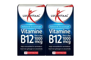 Lucovitaal Vitamine B12 1000mcg kauwtabletten voordeelverpakking