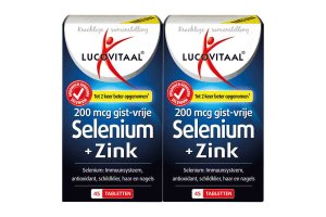 Lucovitaal Selenium & Zink 200 mcg gistvrij