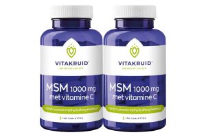 Vitakruid MSM 1000 mg Vitamine C