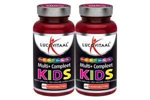Lucovitaal Multi+ Compleet Kids kauwtabletten