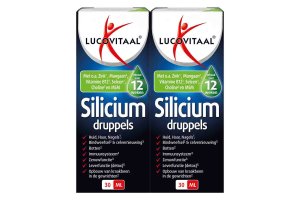 Lucovitaal Silicium Druppels voordeelverpakking