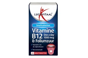 Lucovitaal Vitamine B12 & Foliumzuur smelttabletten
