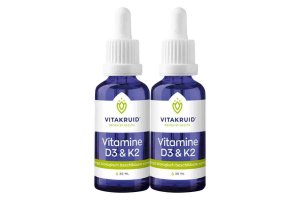 Vitakruid Vitamine D3 en K2 druppels