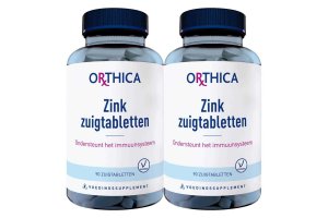 Orthica Zink Zuigtabletten voordeelverpakking