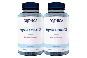 Orthica Magnesiumcitraat-125 capsules