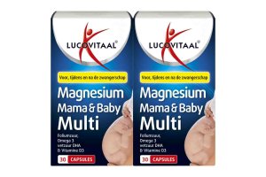 Lucovitaal Magnesium Mama&Baby Multi capsules voordeelverpakking