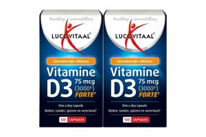 Lucovitaal Vitamine D3 75mcg Forte capsules