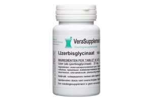 VeraSupplements IJzerbisglycinaat tabletten