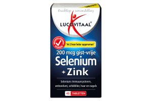 Lucovitaal Selenium & Zink 200 mcg Gistvrij