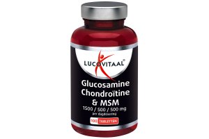 Lucovitaal Glucosamine Chondroïtine en MSM tabletten