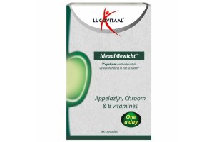 Lucovitaal Appelazijn, Chroom & B vitamines Ideaal Gewicht, capsules