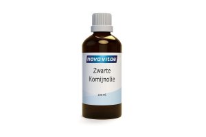 Nova Vitae Zwarte Komijnolie Nigella Sativa Koudgeperst