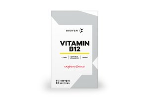 Body&Fit Vitamine B12 Raspberry Zuigtabletten 1000 mcg