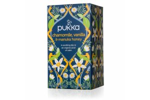 Pukka Chamomile, Vanilla en Manuka Honey Tea