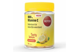 Roter Vitamine C Gummies Tasty Lemon