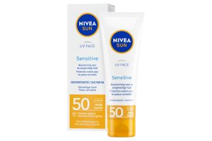 Nivea Sun Sun Sensitive Zonnecrème Gezicht SPF 50+