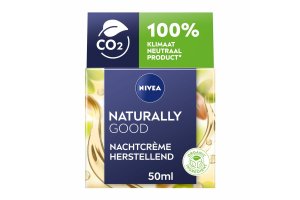 Nivea Naturally Good Nachtcrème Herstellend