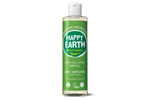 Happy Earth Pure Deodorant Spray Navulling Cucumber Matcha