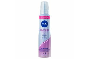 Nivea Diamond Gloss Care Styling Mousse Extra Sterk