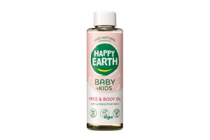 Happy Earth Face & Body Oil Baby & Kids 100% Natural