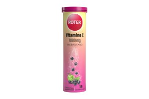 Roter Vitamine C 1000 mg Appel-Zwarte Bes bruistabletten