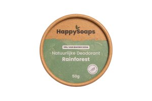 HappySoaps Natuurlijke Deodorant Rainforest Zonder Baking Soda