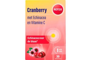 Roter Cranberry Vitamine C en Echinacea