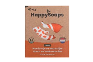 HappySoaps Hand- en Voetcrème Bar Fruitful Passion