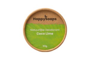 HappySoaps Natuurlijke Deodorant Kokos En Limoen
