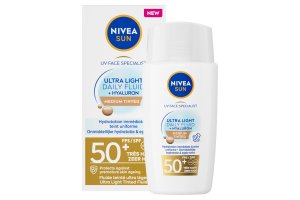 Nivea Sun Sun UV Face Specialist Ultra Light Daily Fluid Medium Tinted SPF 50+